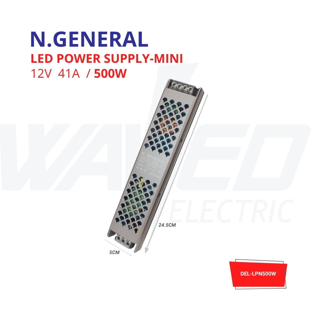 Power Supply Mini - 12V 41A 500W - N.GENERAL