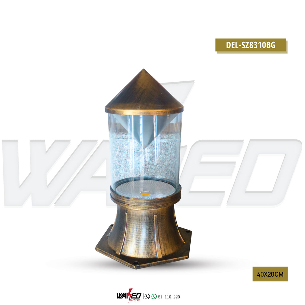 PILLAR LANTERN - BRONZE