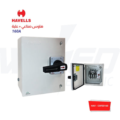 Havells, 4Pole, 160A, Euroload on Load Changeover Switch - With Box