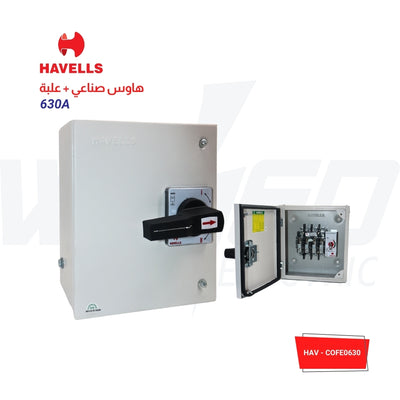 Havells, 4Pole, 630A, Euroload on Load Changeover Switch - With Box