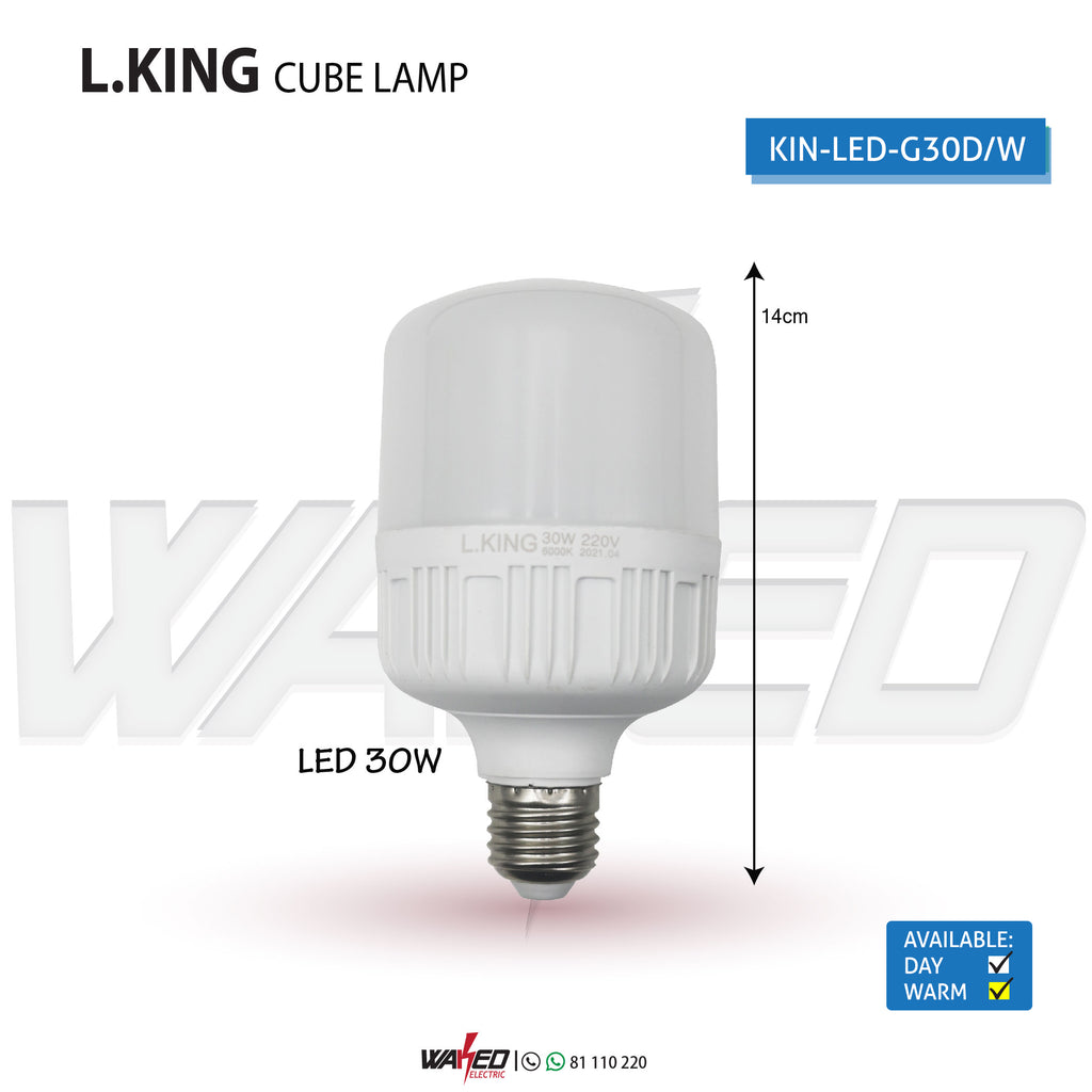 Led Cube Lamp - 30w