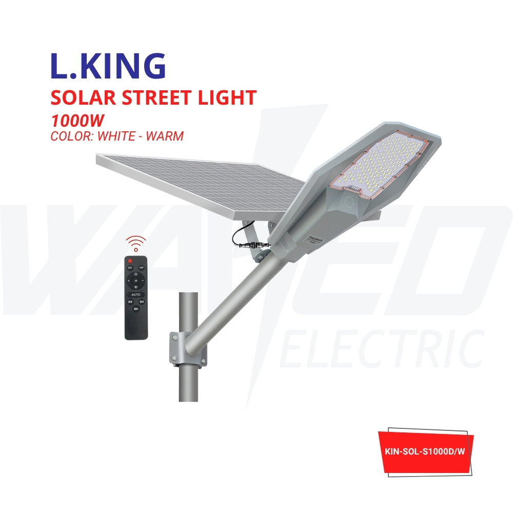 SOLAR STREET LIGHT- 1000W - L.KING