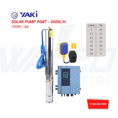 Solar Water Pump – 750W 3-Inch - YAKI