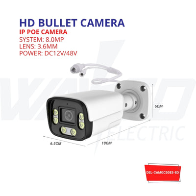 HD Bullet Camera - 8mp