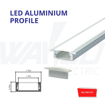Led Aluminium Profile - 1707 - Surface