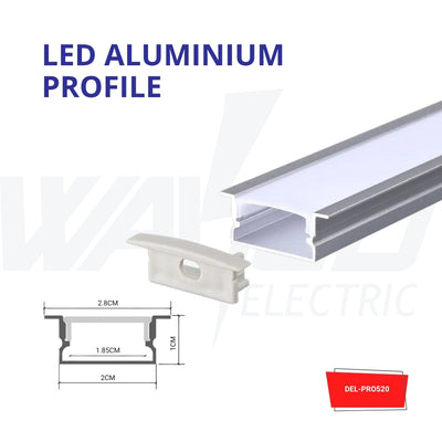 Led Aluminium Profile - 520 - Slim