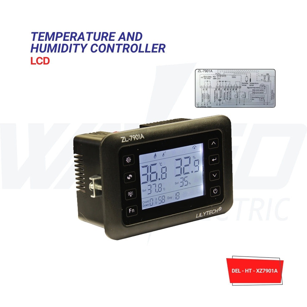 Temperature & Humidity Controller - LCD