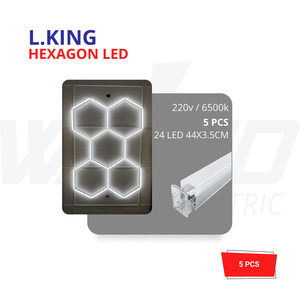 Hexagon Led - 5 pieces