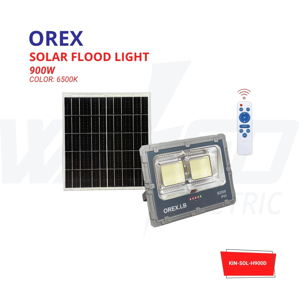 Solar Flood Light - 900w - OREX.LB