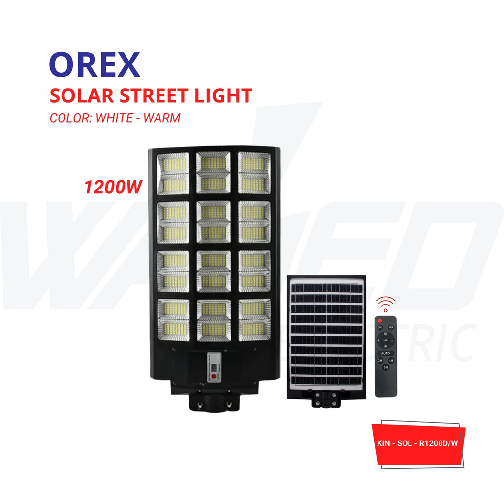 Solar Street Light - 1200W - OREX
