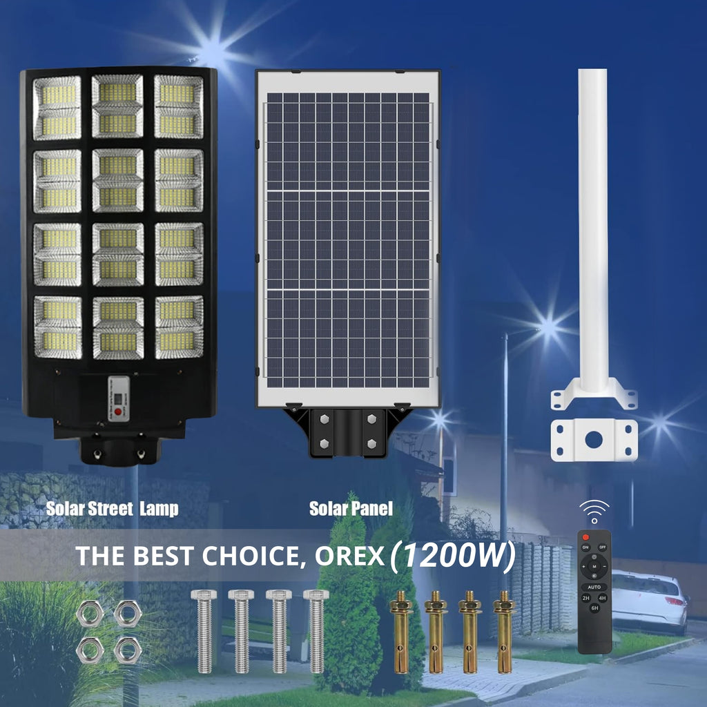 Solar Street Light - 1200W - OREX
