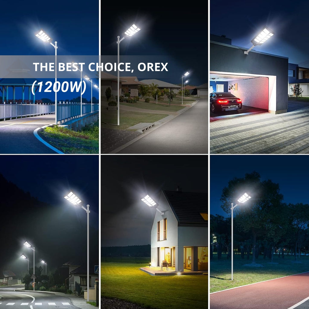 Solar Street Light - 1200W - OREX