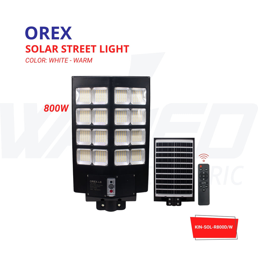 Solar Street Light - 800W - OREX