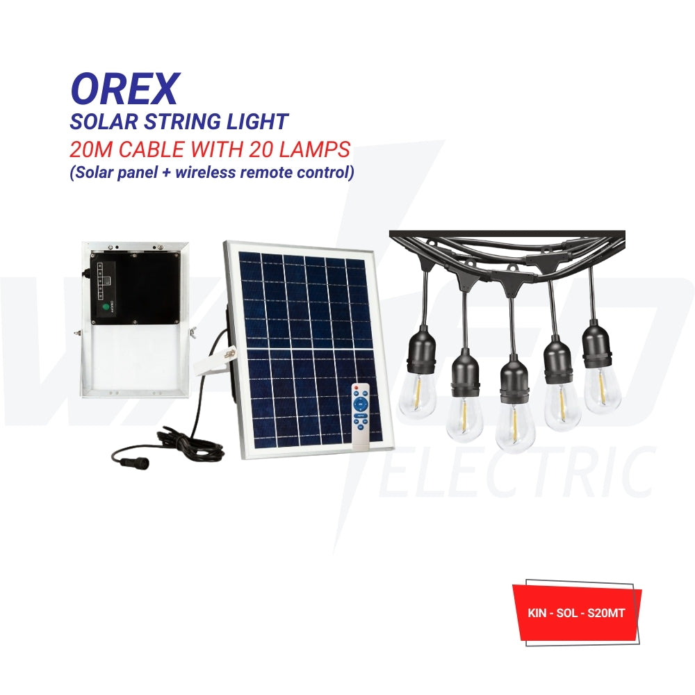 Solar String Light - 10m & 20m