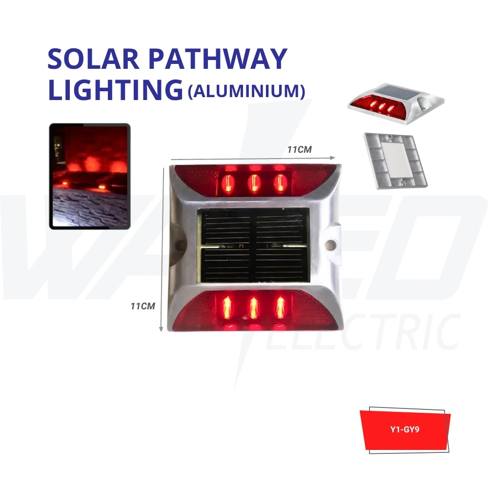 Solar Pathway Lighting - Red
