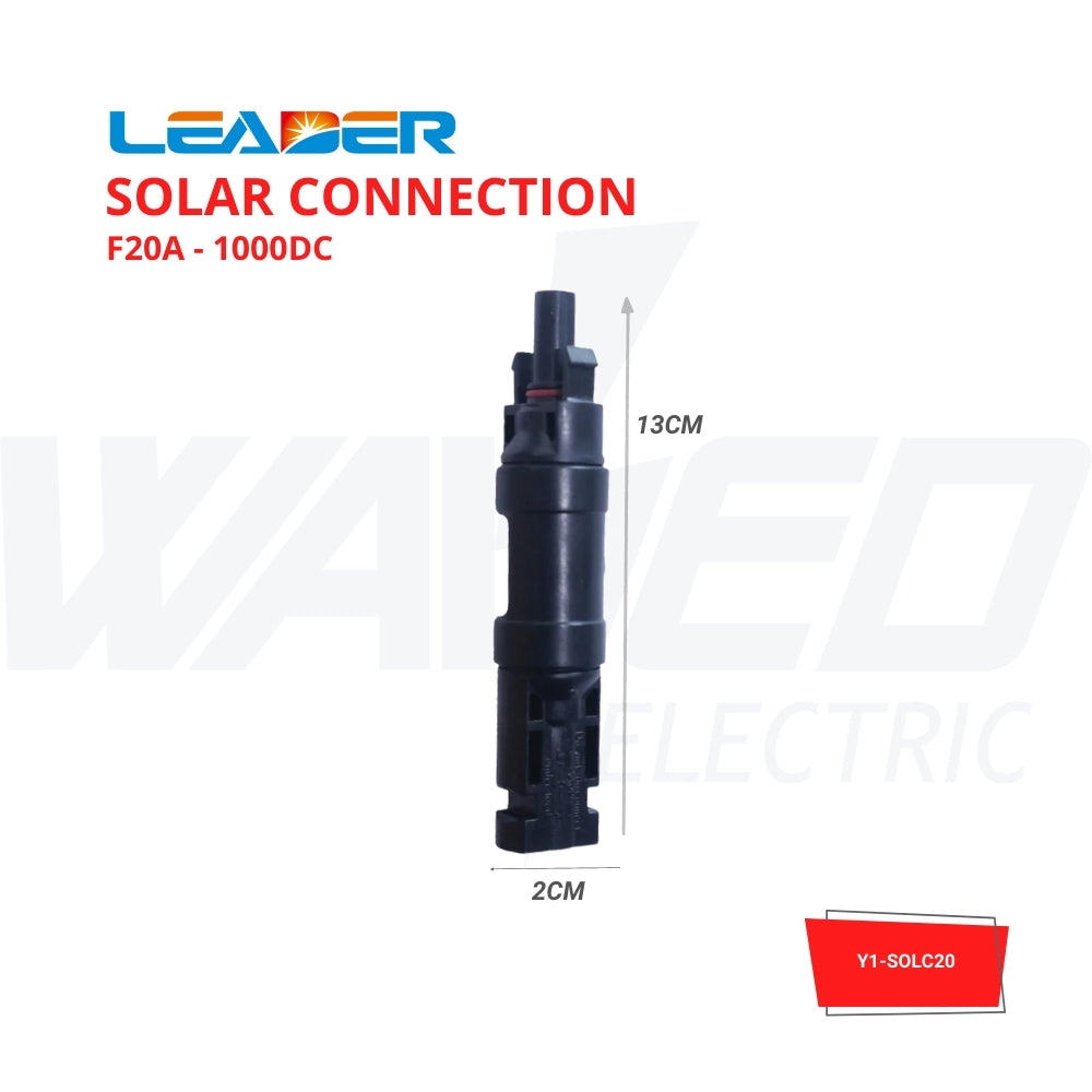 MC4 Solar Connector For Solar Panel Connection