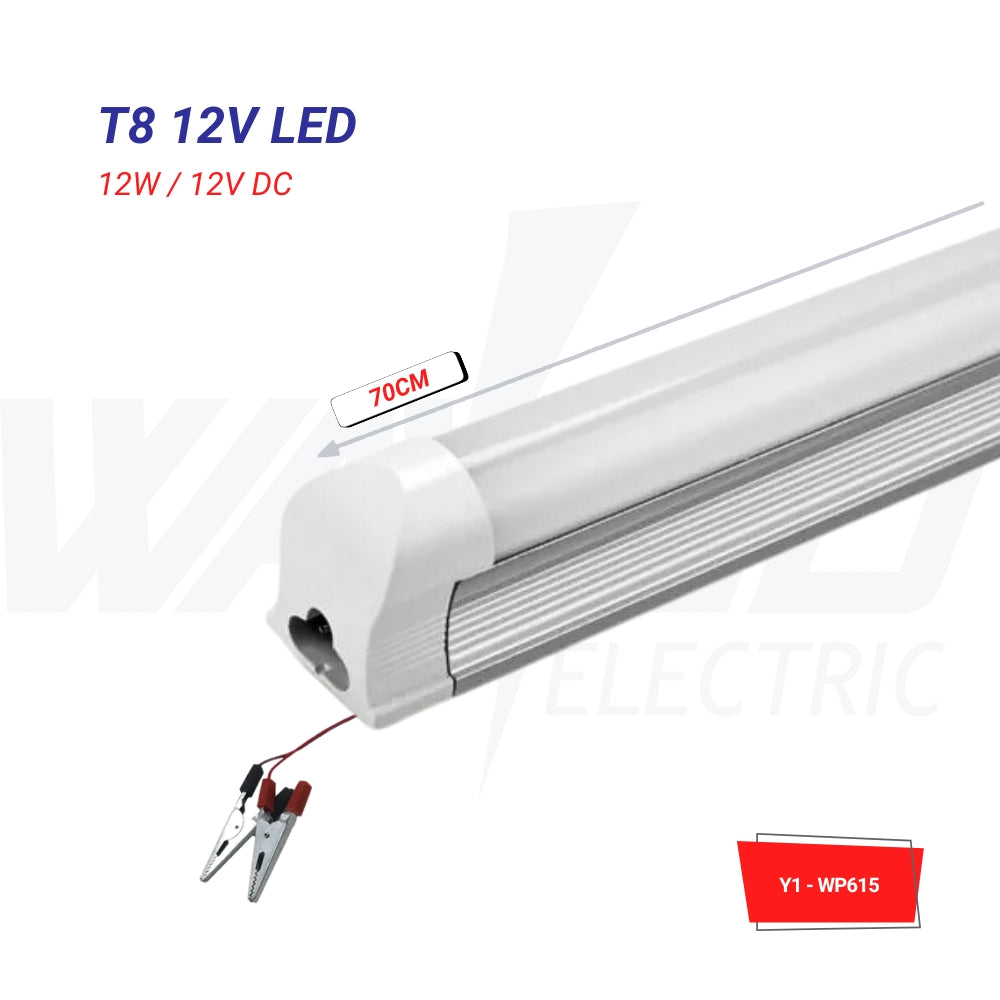 Led T8- 12w - 60cm - 12v