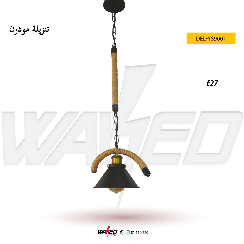 Single Head Chandelier - 1 Lamp E27