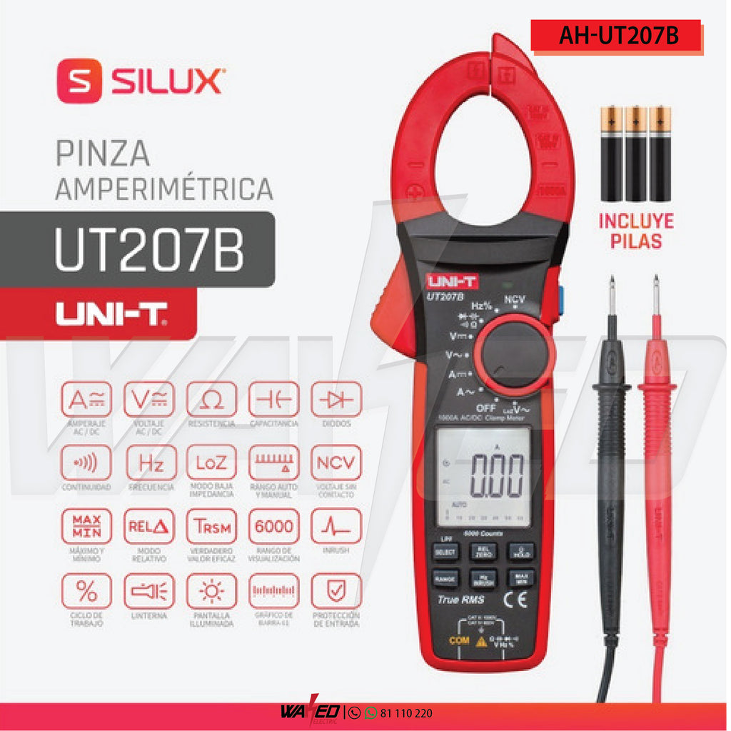Digital Clamp Meter - UT-207