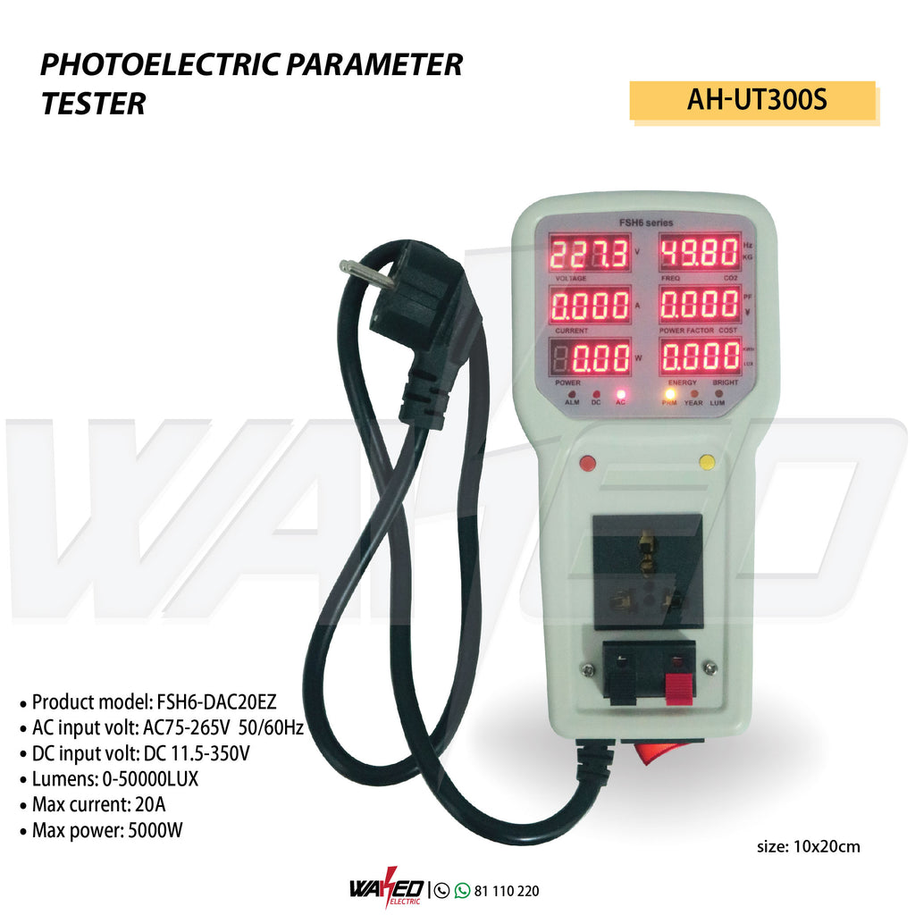 Photoelectric Parameter Tester
