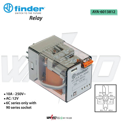 RELAY - 12V - FINDER