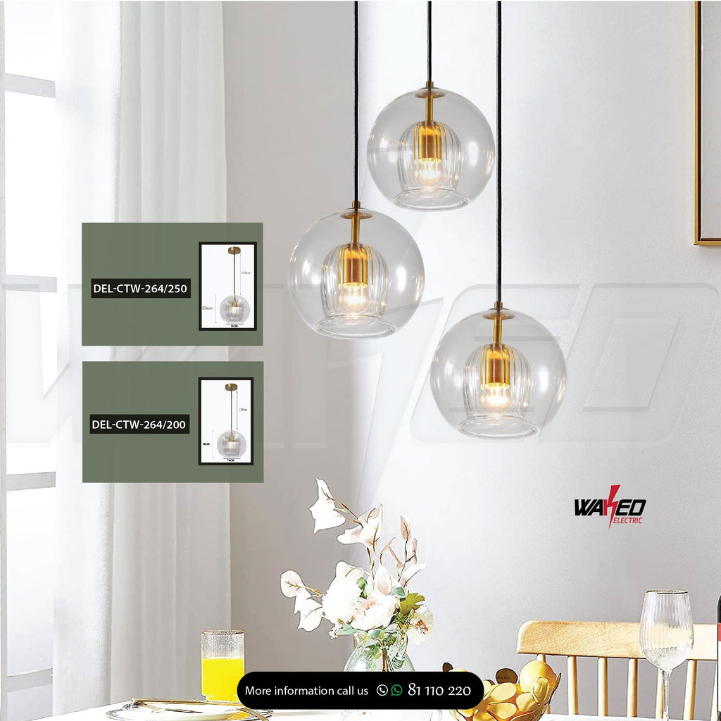 CHANDELIER 200MM & 250MM