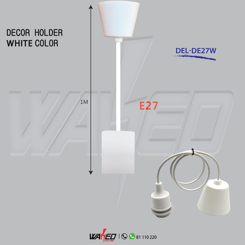 Holder-E27 - White