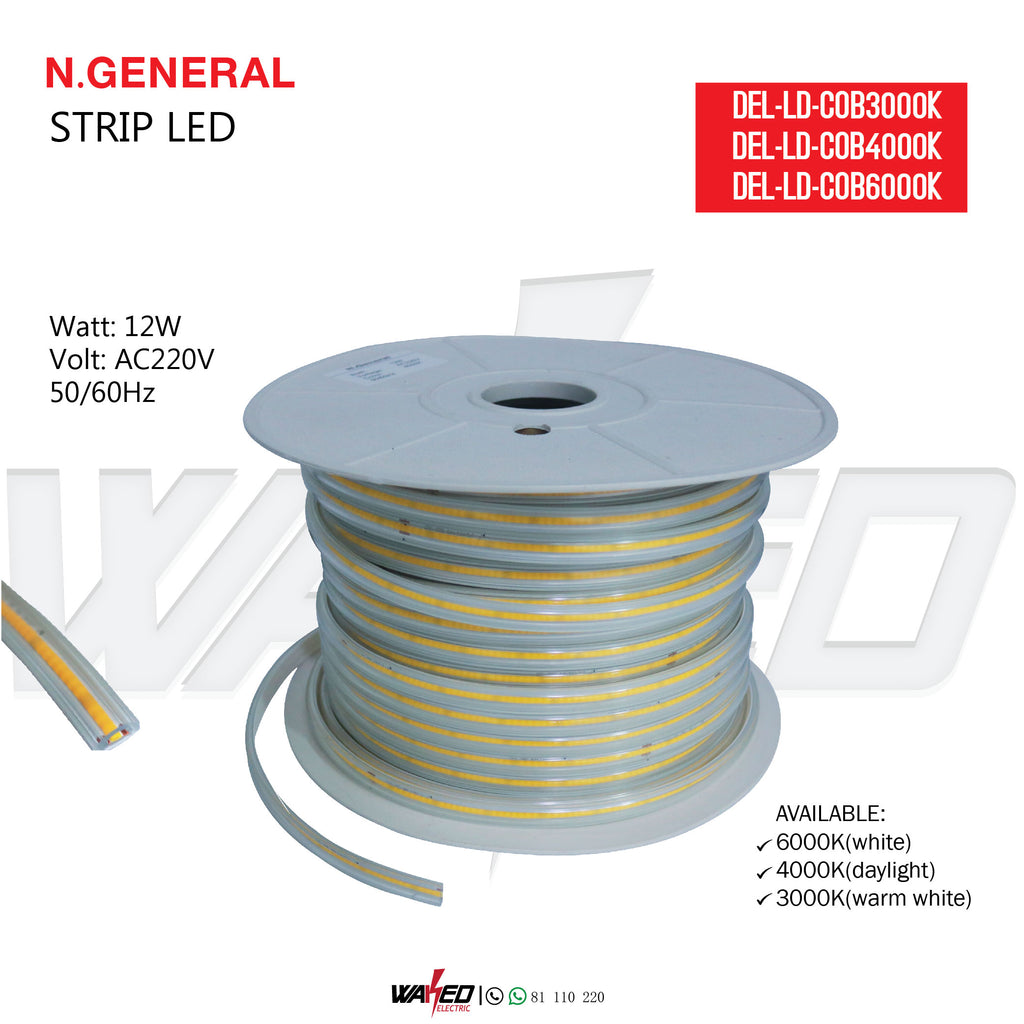 Strip Led - COB - 220V 0.5M/CUT