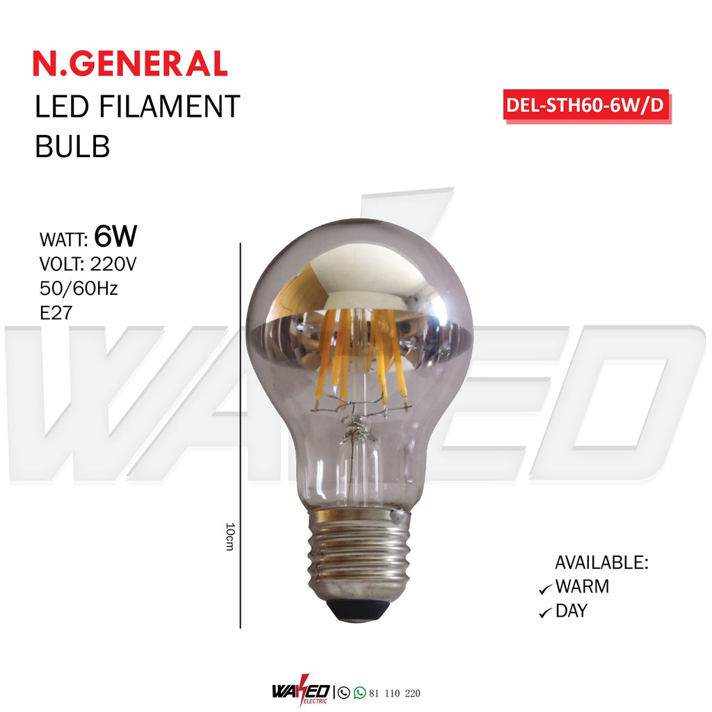 LED FILAMENT BULB - 6W