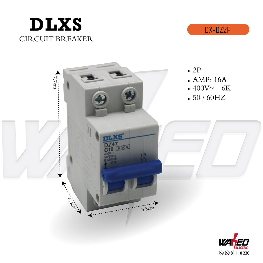 MCB - 2Phase - 10~32A - 6K