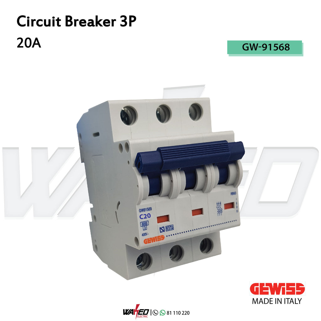MCB - GW- 3 Phase - 20A