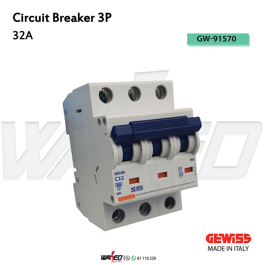MCB - GW- 3 Phase - 32A