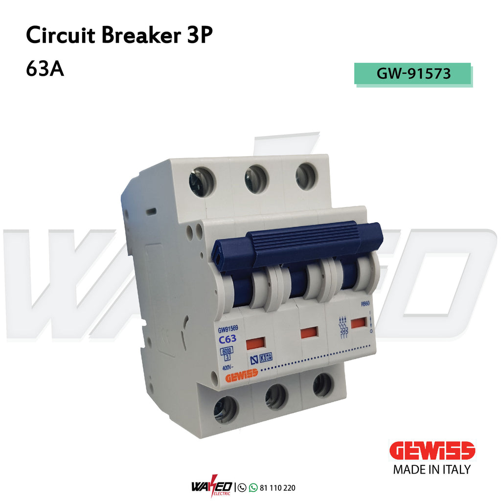 MCB - GW- 3 PHASE - 63A