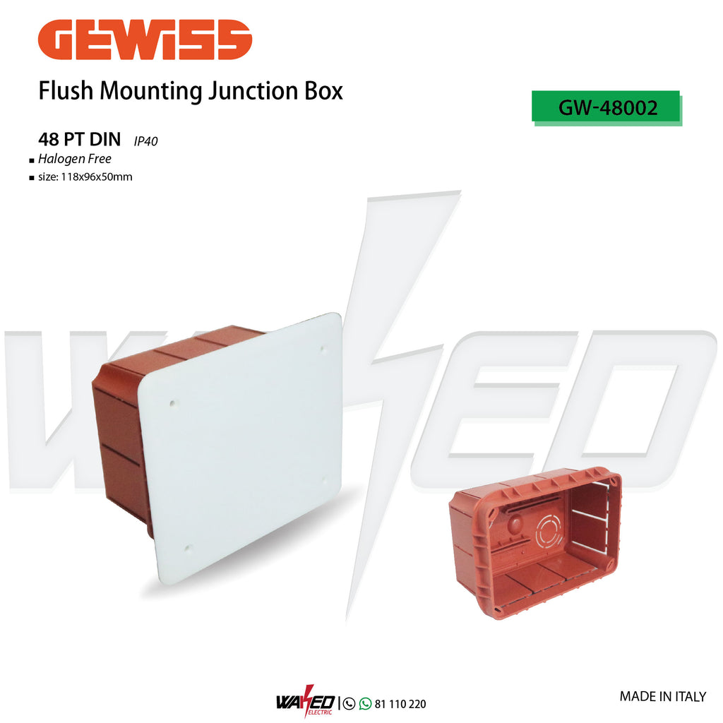 Flush Mounting Junction Box - GEWISS