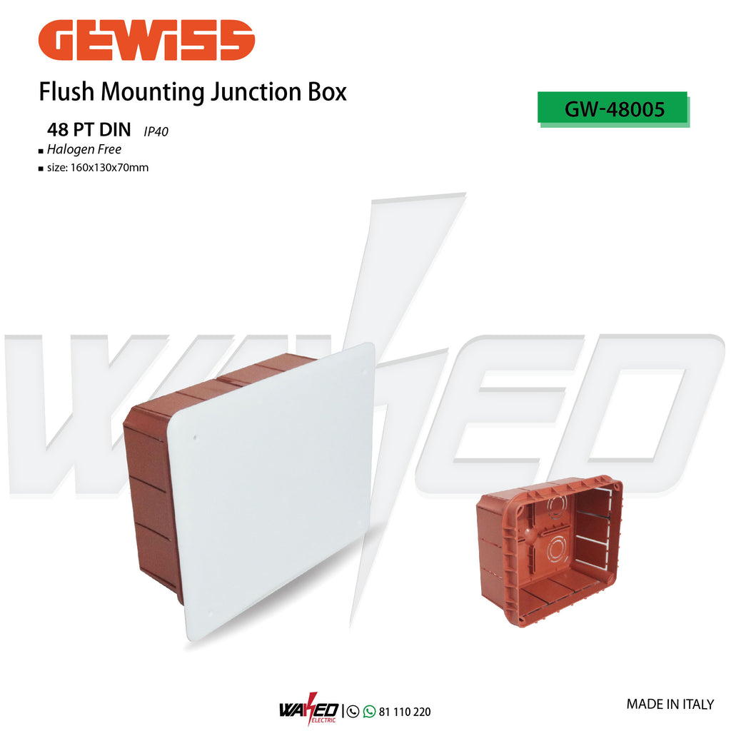 Flush Mounting Junction Box - GEWISS