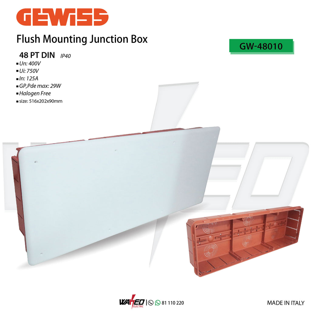 Flush Mounting Junction Box - GEWISS