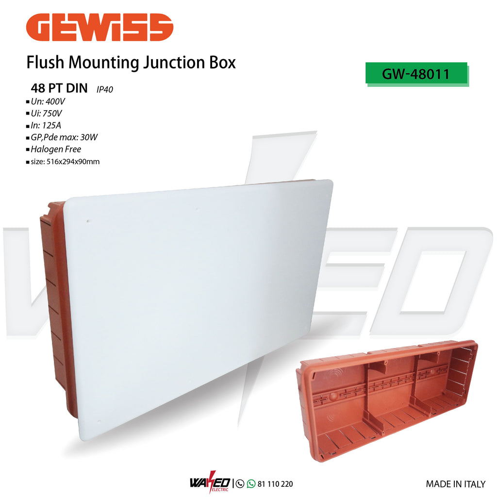 Flush Mounting Junction Box - GEWISS