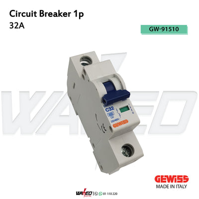 MCB - GW- 1 Phase - 32A