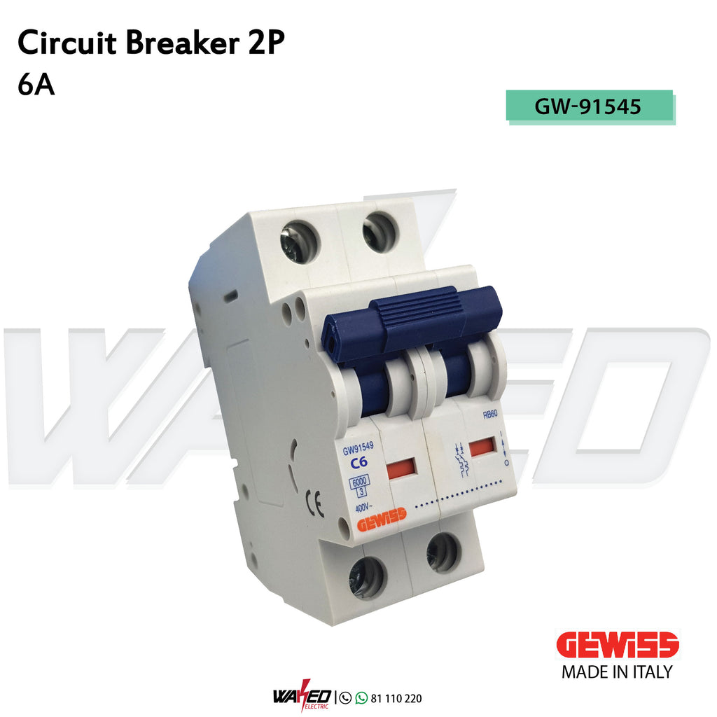 MCB - GW- 2 Phase - 6A