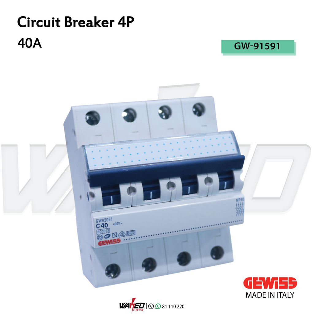 MCB - GW- 4 PHASE - 40A