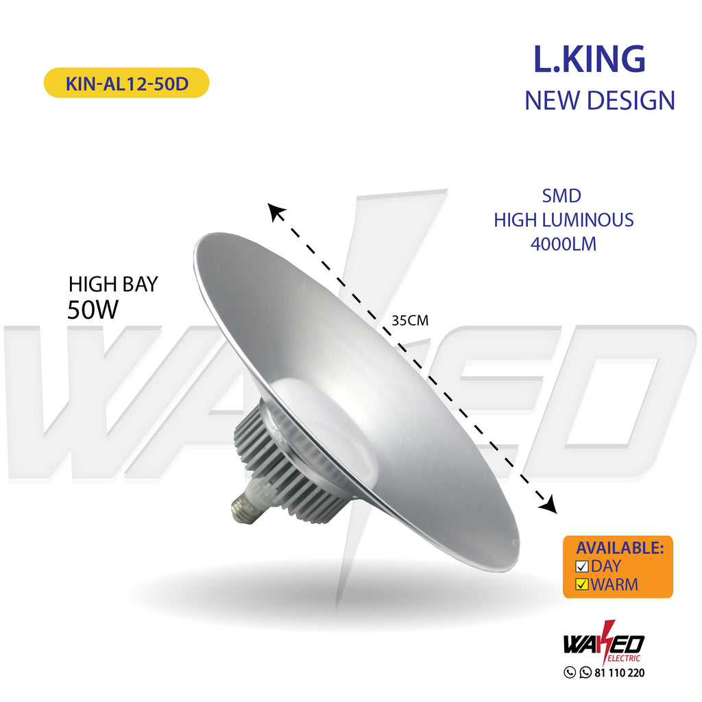 High Bay - 50W- E27 - L.King