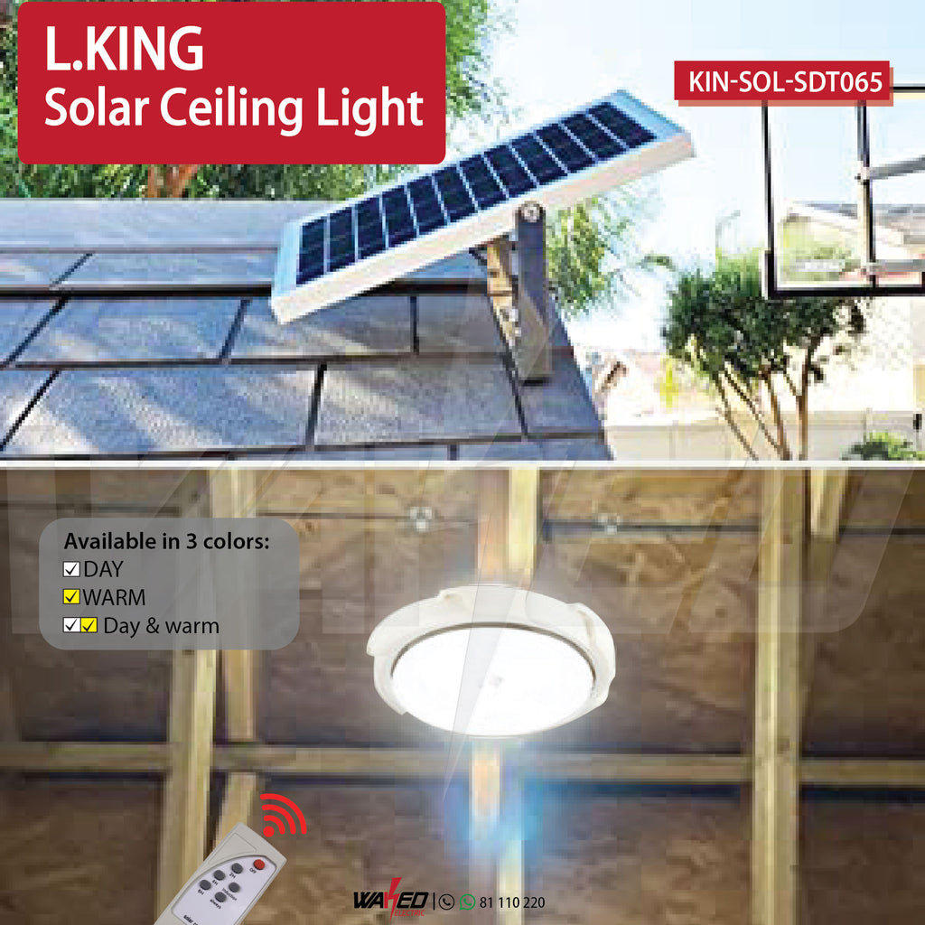 SOLAR CEILING LIGHT -60W - L.KING
