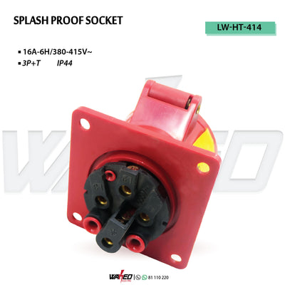 Splash Proof Socket - 16A