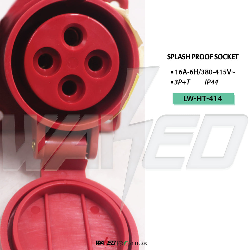 Splash Proof Socket - 16A