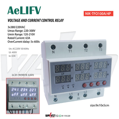 Protector - three phases - 100A - AellFV