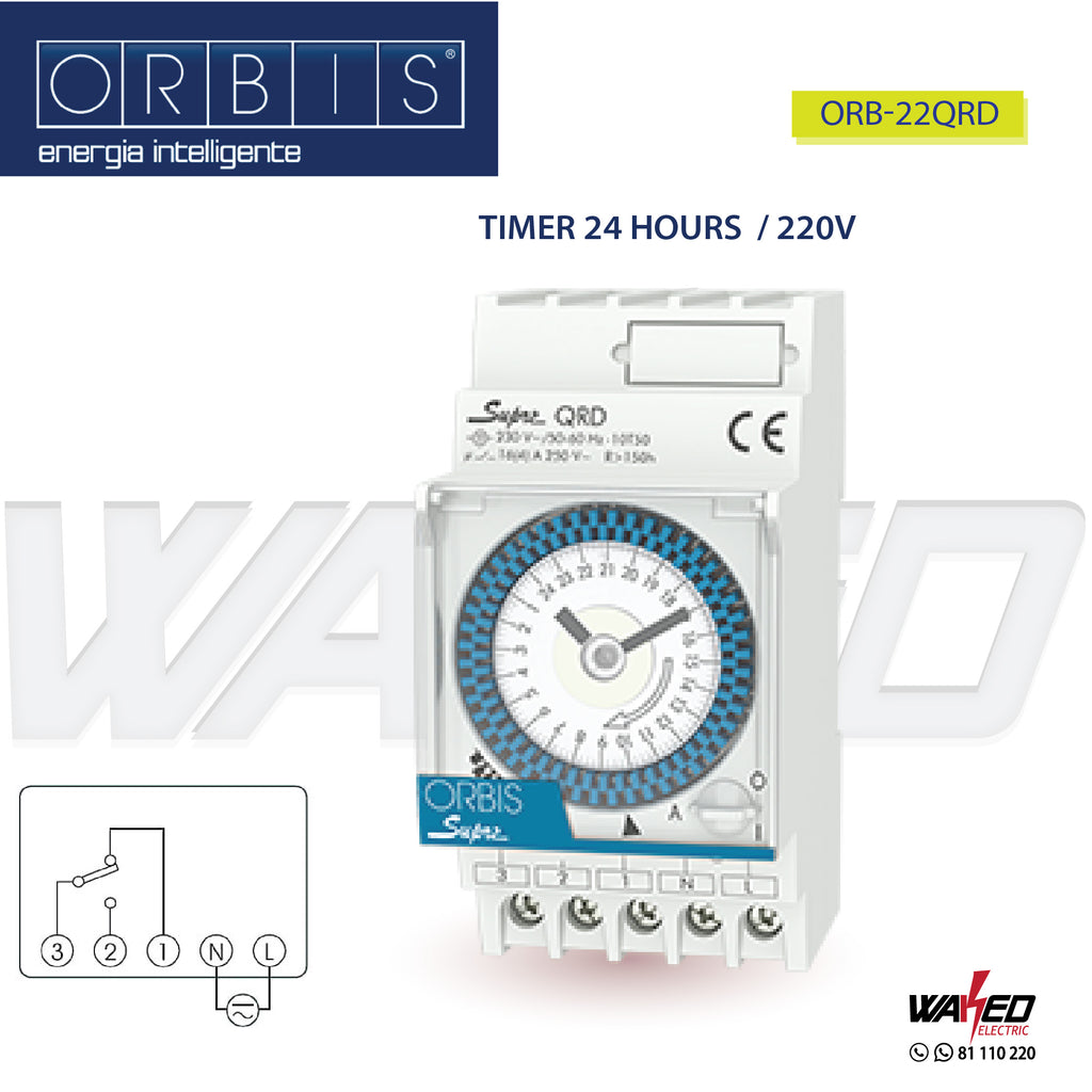 Timer 24Hrs - 220V
