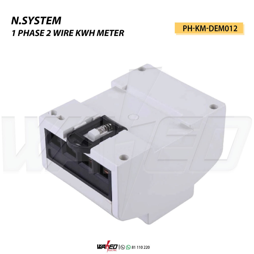 Single Phase/2 Wire KWH Meter - 10(60)A