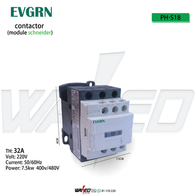 Contactor - D18/32A - EVGRN