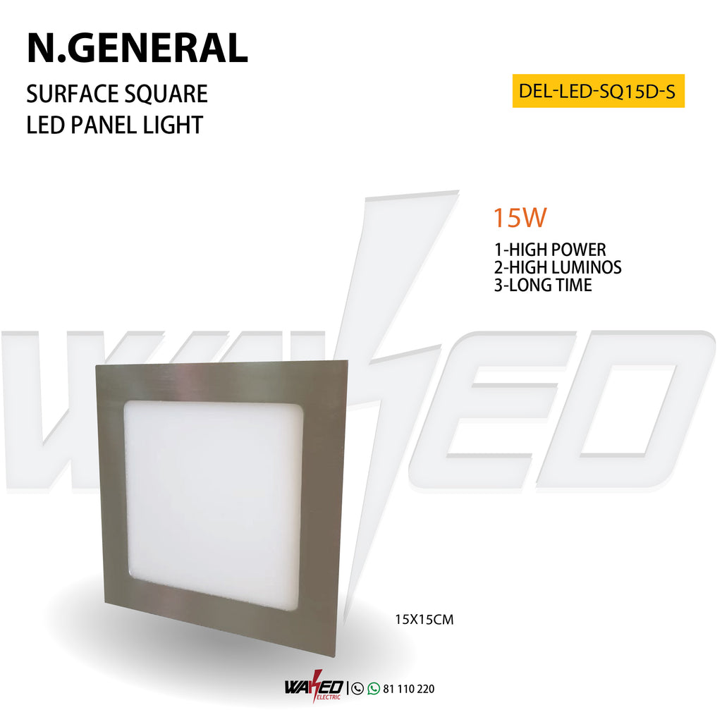 N.General Spot Light - 15W -Chrome