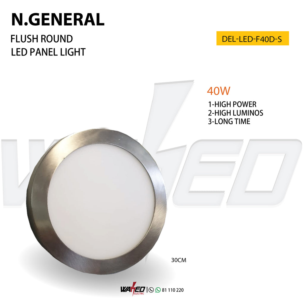 N.General Spot Light - 40W- Chrome